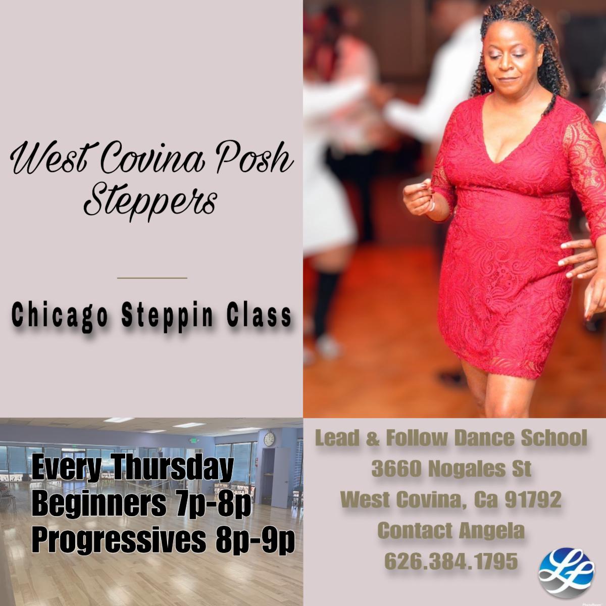 StepperAngel's tweet photo. West Covina Posh Steppers
Chicago Steppin Class
Every Thursday Night
Beginners 7p-8p
Progressives 8p-9p
$20 each session or $90 for 5 sessions 
Lead &amp; Follow Dance School
3660 Nogales St
West Covina, Ca 91792
Contact Angela
626.384.1795 https://t.co/owGgjNWCNx