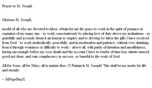 #May1st

#Feastday of #StJosephTheWorker 

Please pray for #Canada (#SaintJoseph is the Patron Saint of🇨🇦)  & the whole world  

#SaintJosephTheWorker, pray for us

#StJoseph, intercede for us