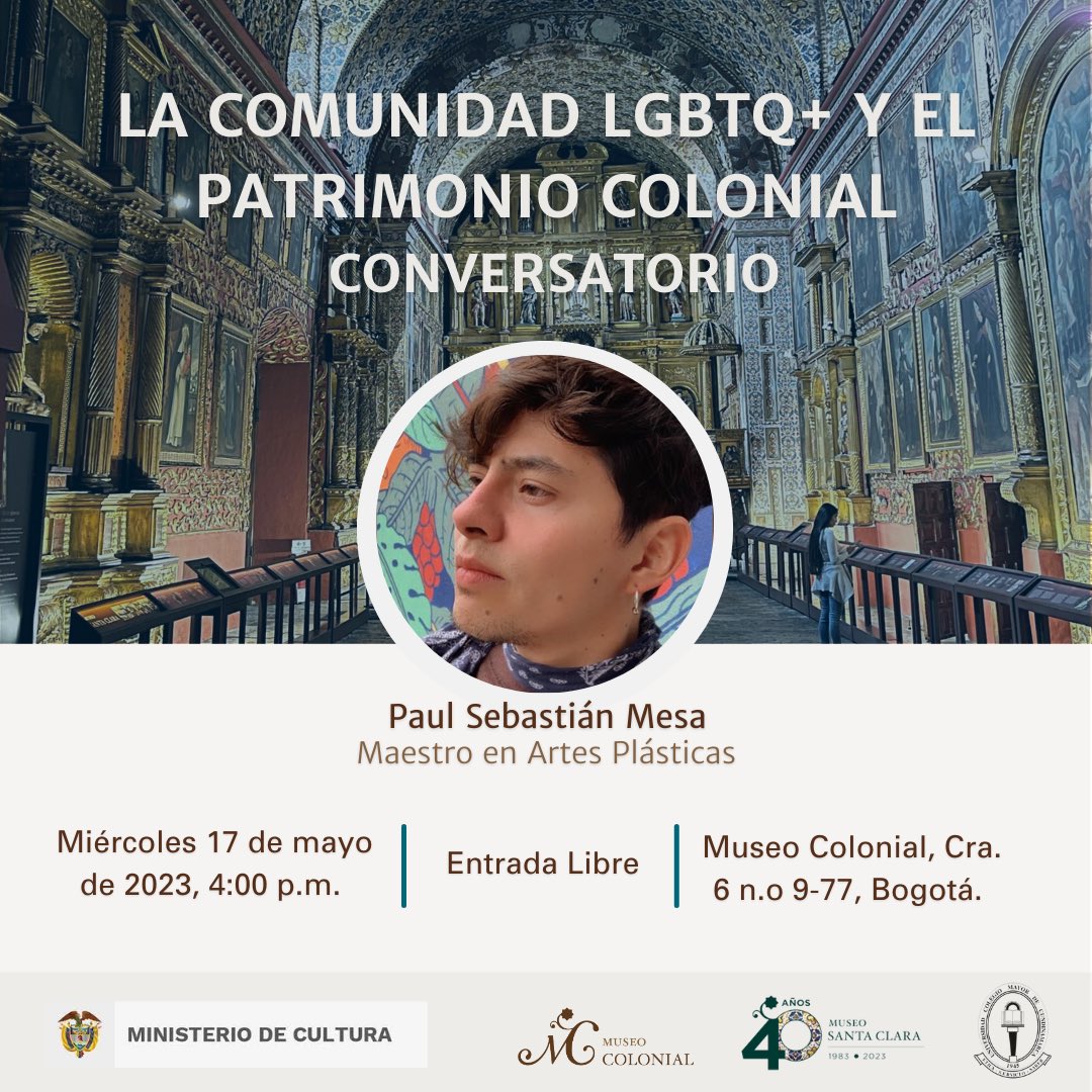 museocolonial's tweet photo. ¡Agéndate y vive los @mistaclara y
@Museocolonial!
En mayo no te puedes perder 👆🏽.
#programación #Mayo #agéndate #Museos #MuseoColonial #MuseoSantaClara #Patrimonio #Quehacerenbogota https://t.co/QnsCJrv98l