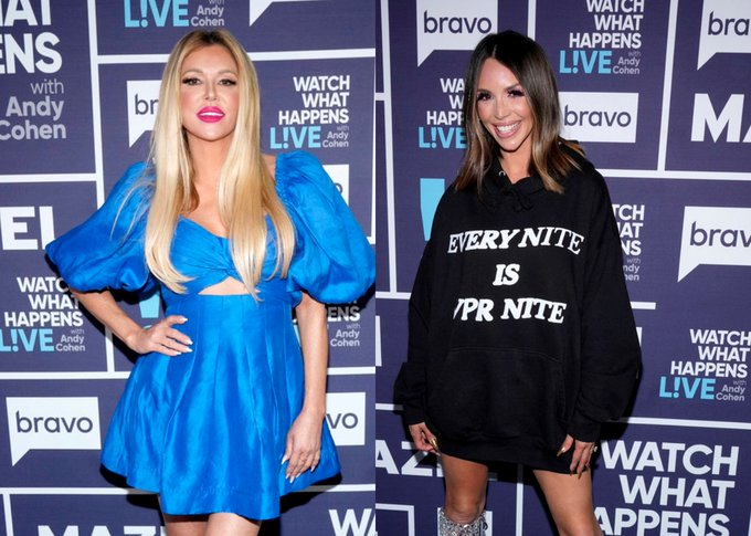 BrightlyAgain's tweet photo. RHOBH Alum Brandi Glanville Claps Back at Scheana Shay After Scheana's Response to Cheating and Hypocrisy Claim Amid Scandoval as Scheana Shares Where They Stand Now Amid Twitter Feud #VPumpRules #RHOBH #BrandiGlanville #ScheanaShay https://t.co/eSR01gA81n https://t.co/AoFiLxlZ8u