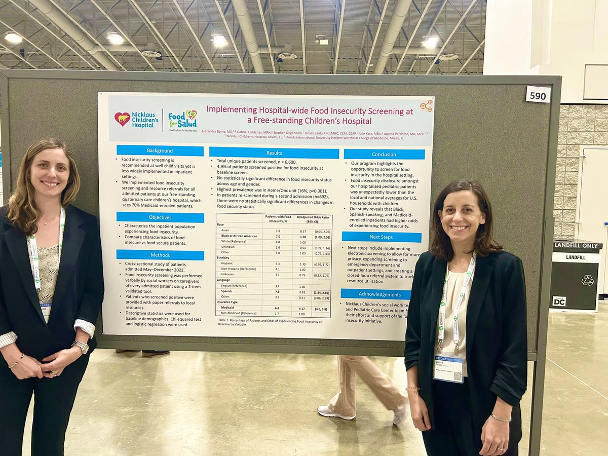 Magi (Gabra) Dickinson (@magigabramd) on Twitter photo Check out my awesome co-fellow Dr. Alexandra Byrne presenting her poster! Her and Dr. Joanna Perdomo <a href="/DrJoannaP/">Joanna Perdomo, MD</a> are leading an amazing initiative addressing family food insecurity at <a href="/Nicklaus4Kids/">Nicklaus Children's</a>. #FoodforSalud <a href="/PASMeeting/">Pediatric Academic Societies</a> @NicklausPHM ๐๐ <a href="/nicklausmeded/">Nicklaus Med Ed</a> Check out my awesome co-fellow Dr. Alexandra Byrne presenting her poster! Her and Dr. Joanna Perdomo <a href="/DrJoannaP/">Joanna Perdomo, MD</a> are leading an amazing initiative addressing family food insecurity at <a href="/Nicklaus4Kids/">Nicklaus Children's</a>. #FoodforSalud <a href="/PASMeeting/">Pediatric Academic Societies</a> @NicklausPHM ๐๐ <a href="/nicklausmeded/">Nicklaus Med Ed</a>
