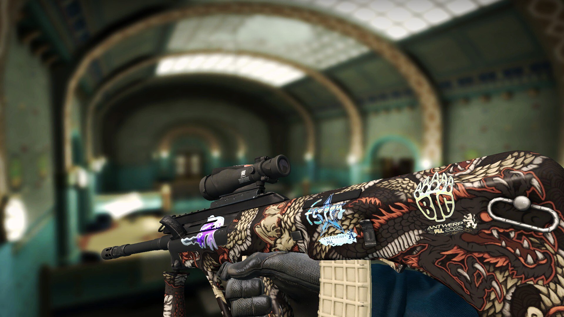 JabGG on Twitter Pattern Showcase 45 AUG Snake Pit FN (Pat