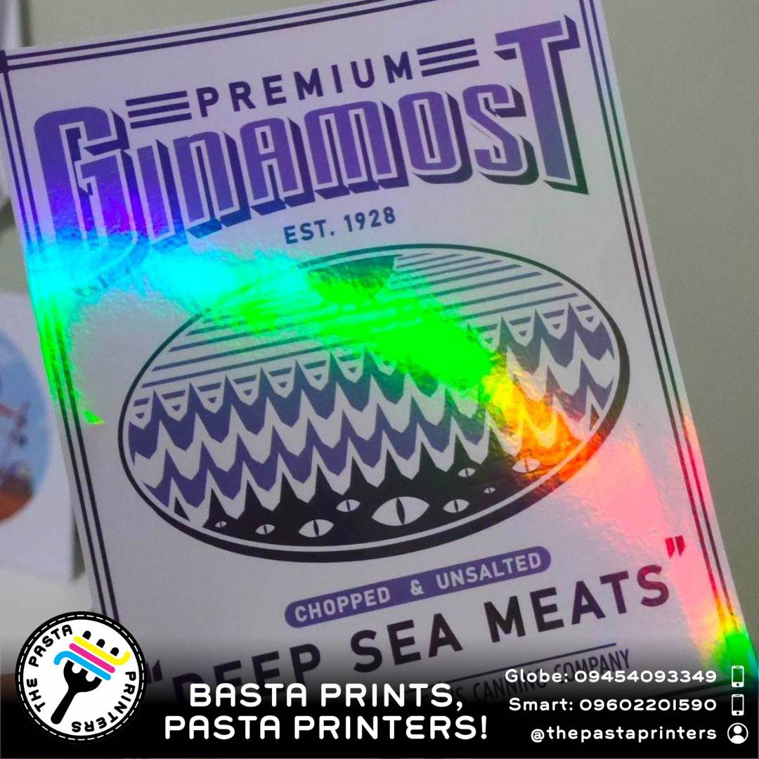 ThePastaPrntrs's tweet photo. Ginamos is a Filipino style of fermented fish. Ginamos is typically made with anchovies or lancelet.
Holographic Rainbow Stickers available hereπ
#Stickers #Prints #PrintShop #ThePastaPrinters #PrintsPH #PrintersPH #PrintShopPH https://t.co/M424uISiAT