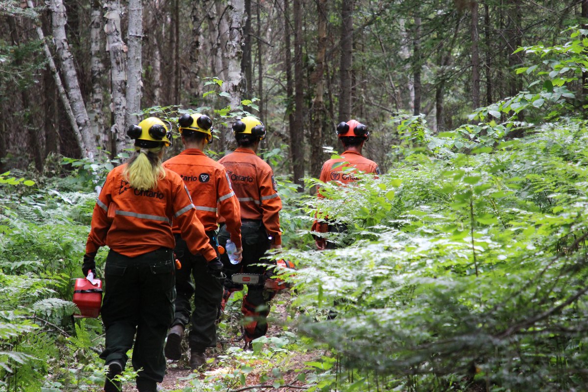 If you see Ontario FireRangers hard at work this fire season, remember to slow down near emergency staff/vehicles and give them ample room to perform their duties. Remember we can all do our part to prevent #WildlandFires. Thanks for tuning in for #EmergencyPreparednessWeek2023!