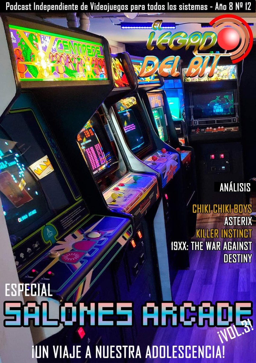 ElLegadoDelBit's tweet photo. El Legado del Bit 8x12: Especial Salones Arcade vol.3 https://t.co/m9QyHJK3Tp https://t.co/kyAe5MrxWA