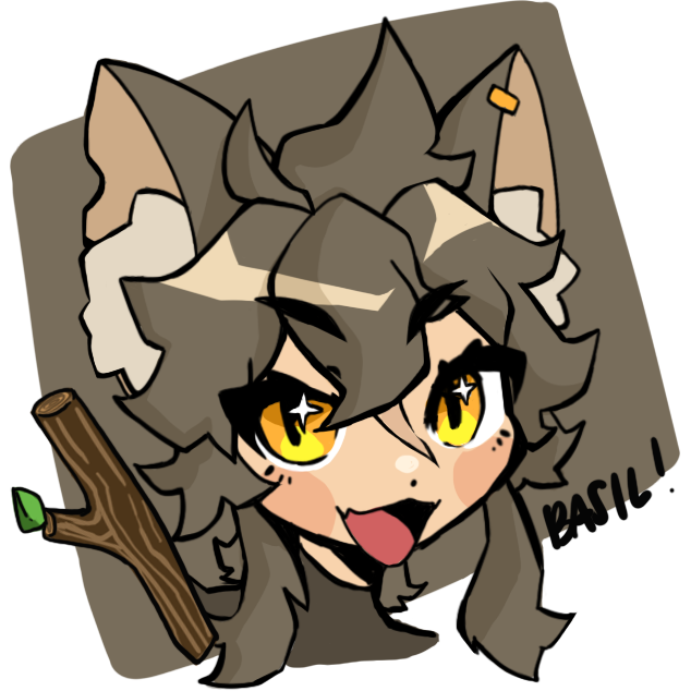 kidakupo's tweet image. I DREW BASIL! #werework