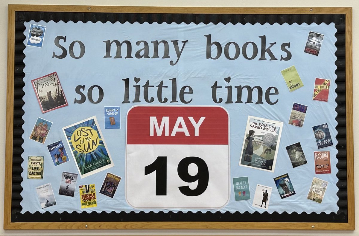 Raider_Library's tweet image. Library books are due May 19th ⁦@schroederms_gf⁩