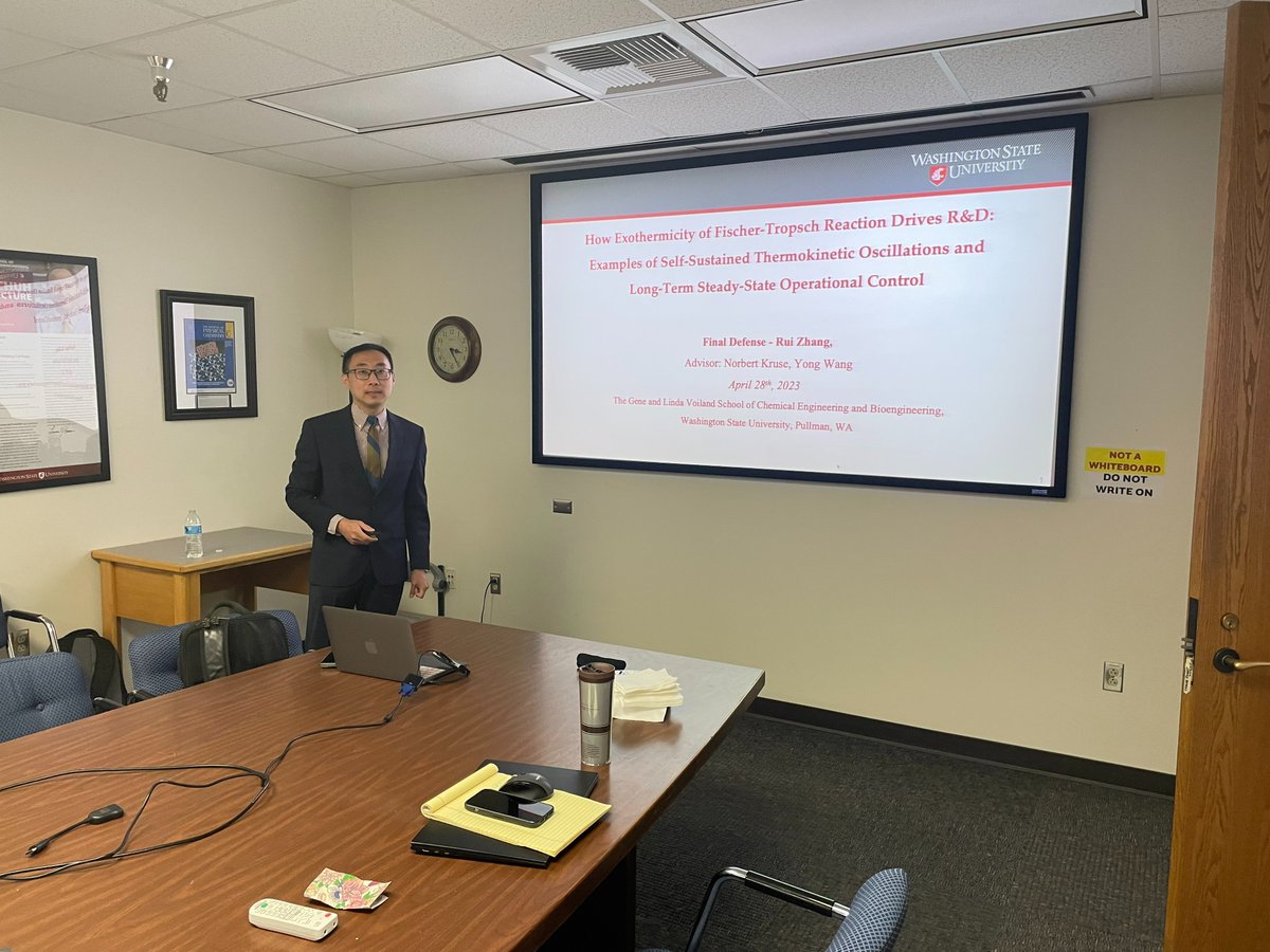 Congratulations to Dr. Zhang for successfully defending his PhD thesis. We wish you the best of luck in your future at Chambroad!