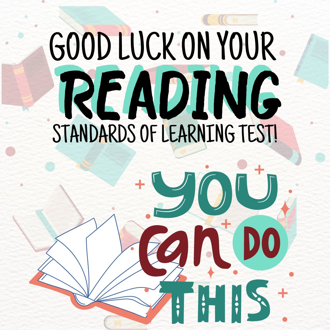 Our students take the Reading SOL Test tomorrow! Remember to shut down &amp; charge your Chromebooks tonight and bring your chargers with you to school.