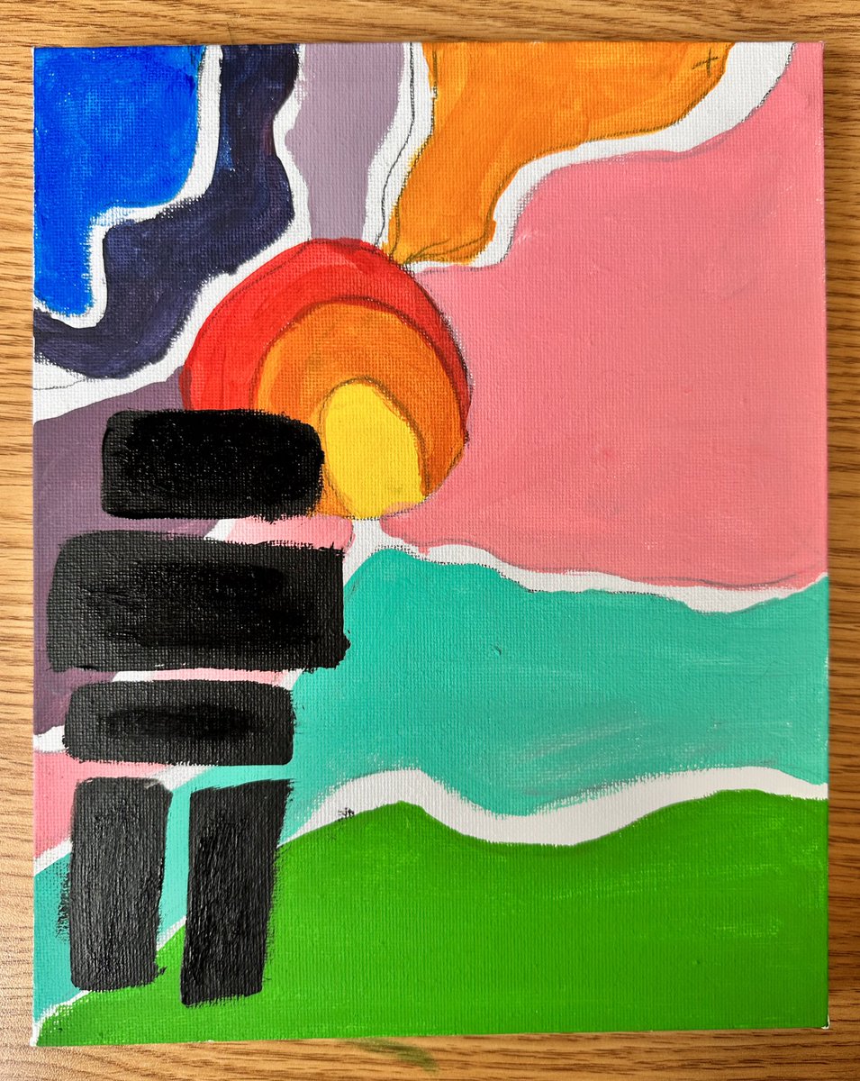 RaisingArtists's tweet photo. The Grade 3/4 in Mr. D’s classroom at @stbarbara_tcdsb did a phenomenal job on their #TedHarrison inspired works of “That Artist Women” 👏🏽🎨 We especially love how unique each #Inukushuk looks! ❤️ #CanadianArt #ArtMatters #ArtEducation #TCDSB https://t.co/wUKkrp09nW
