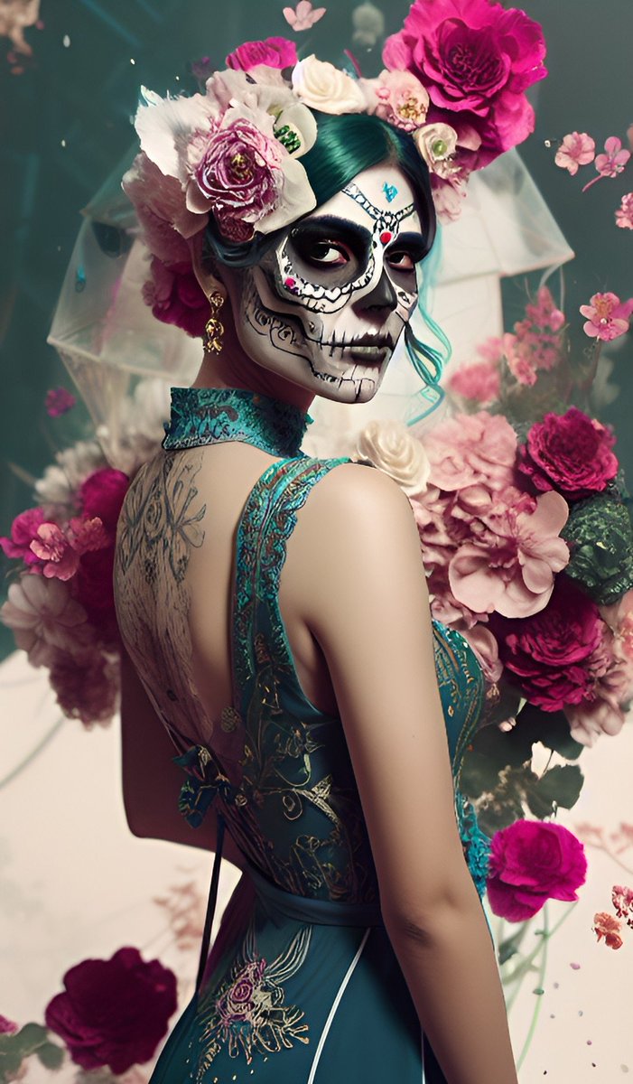 catrinashouse's tweet photo. Happy Monday!

#mexico #mexican #catrina #digitalart #nft #nftcollector #dayofthedead #followforfollow https://t.co/Po1nYDG17C