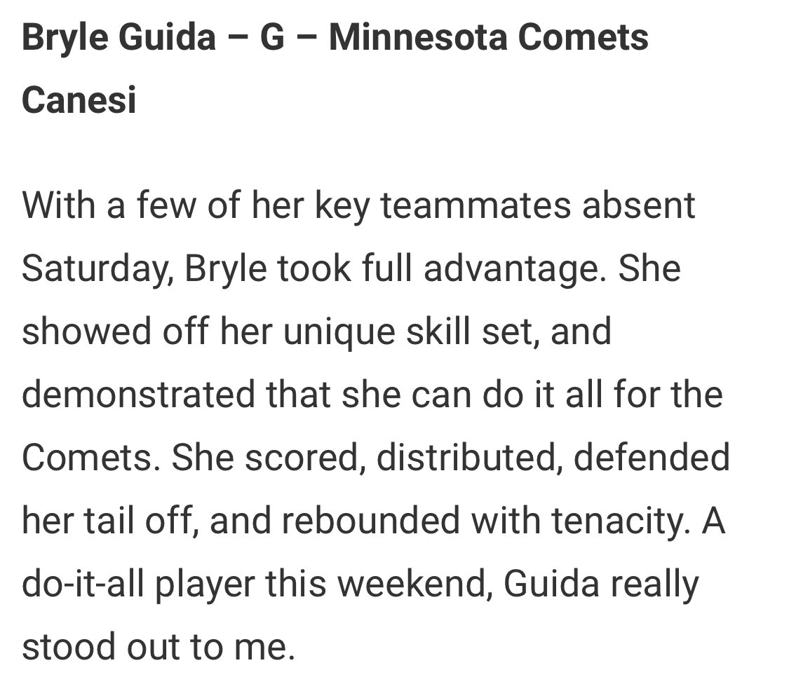 Spring Showdown Standouts!

#C4L

<a href="/KaitlynRohloff/">Kaitlyn Rohloff</a> <a href="/ava_buckets07/">Ava Nebben</a> <a href="/brylie_guida/">Brylie Guida</a> <a href="/JrAllStarMN/">Minnesota Jr. All-Star GBB</a> <a href="/EricJrAllStar/">EricJrAllStar</a>