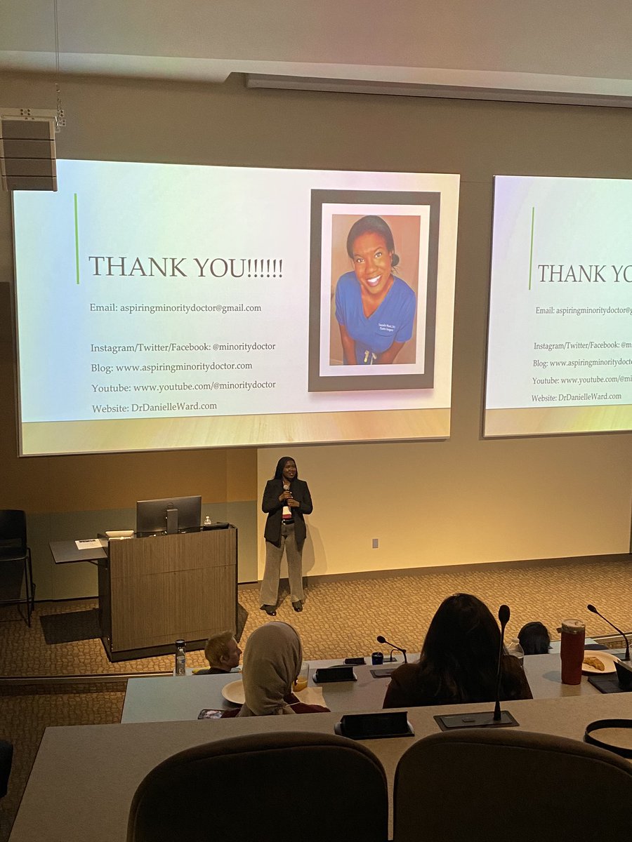 mtbien1's tweet photo. An inspiring talk this weekend by an even more inspiring surgeon and PCOM-Georgia alumna, Dr. Danielle Ward, DO! @minoritydoctor #ACOSMileHighMeeting #acosmss #PCOMGeorgia https://t.co/AnpJRlW9NF
