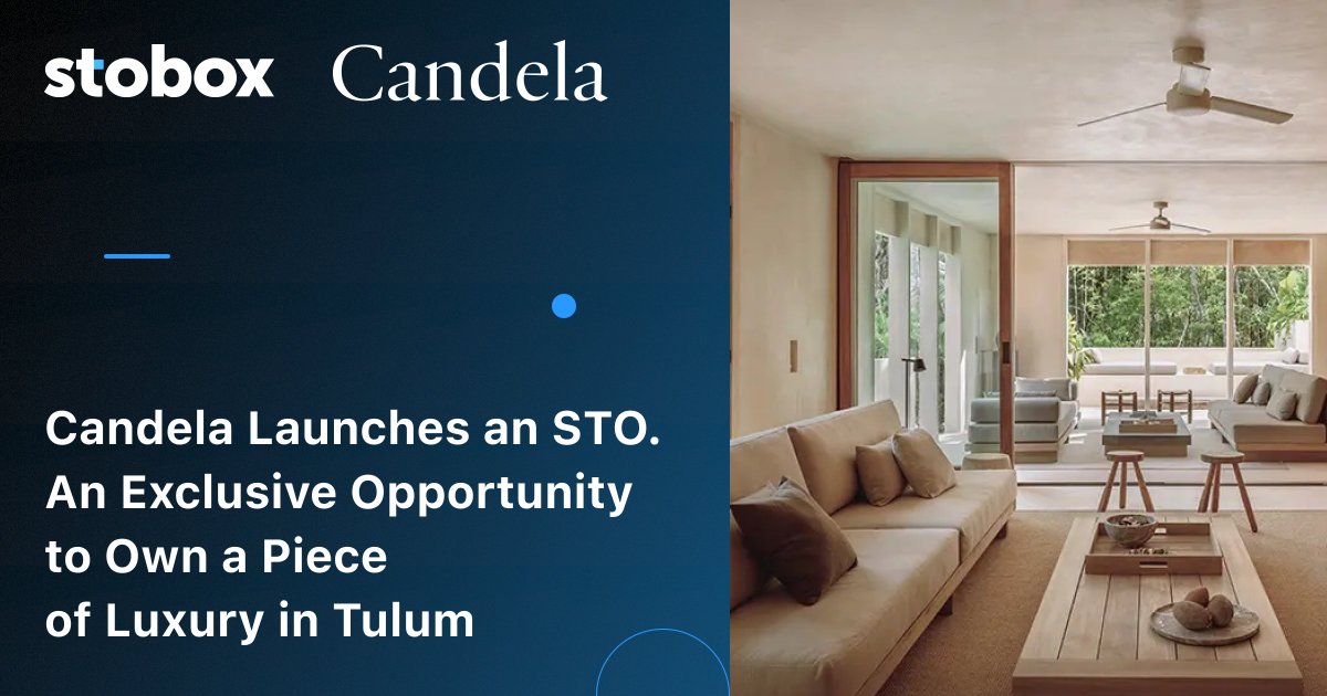 🇲🇽 Candela Launches an STO. An Exclusive Opportunity to Own a Piece of Luxury in Tulum!

⚡️ We proudly announce that our recognized client Candela Project will launch its Security Token Offering (STO) during the Tulum Crypto Fest, which takes place from May 4th to May 7th. 

🏘