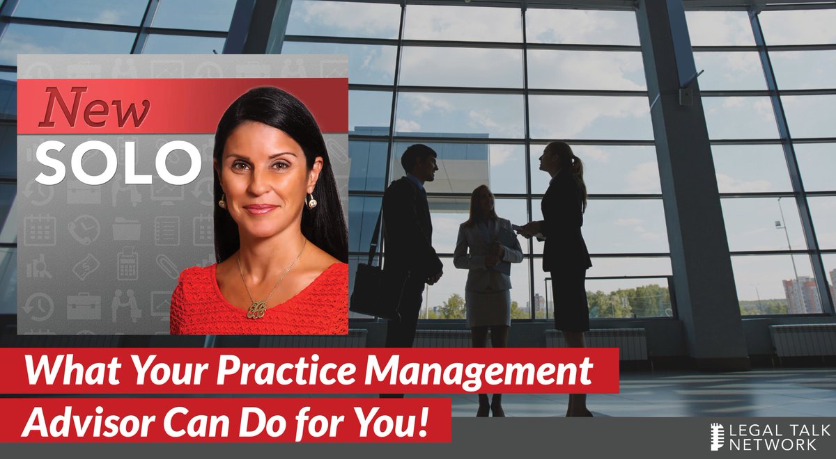 Tapping into the FREE benefits your bar association’s #practicemanagement advisor has to offer. ⏩ Legal operations are also for solo &amp; small law firms. ⏩ AND, #Microsoft 365 Copilot’s potential for #lawyers. NEW EPISODE: bit.ly/3LMfgyQ