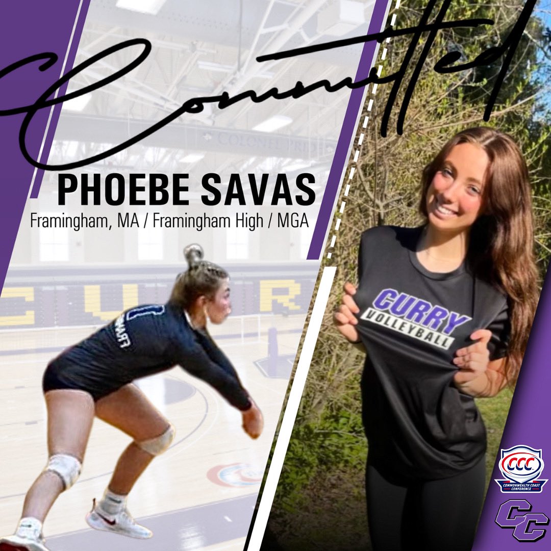 It’s National Decision Day and we’re so grateful for all our commits who chose us! We’re celebrating by introducing you to another member of the class of 2027! 

Welcome, Phoebe Savas! 💜 We can’t wait for the #next4 with you 💪🏼🏐 

#committedtocurry #curry2027  #futurecolonels