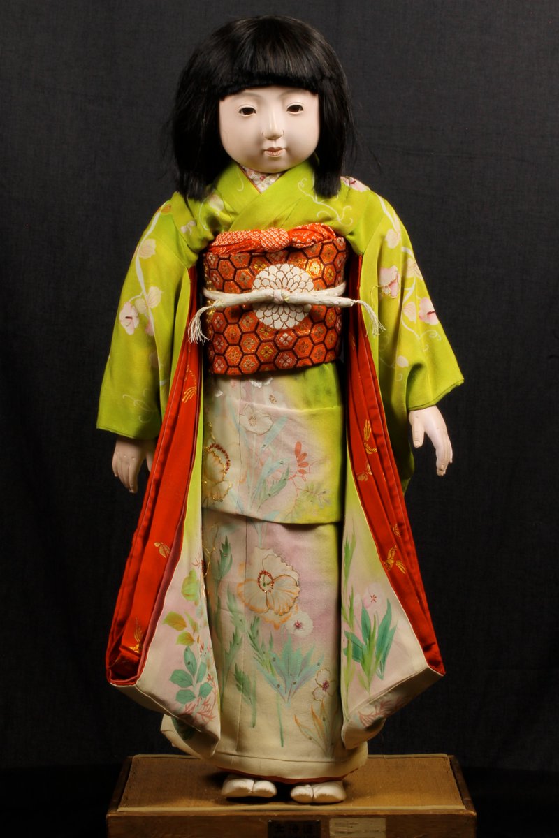 #artifacthighlight This is a Japanese friendship doll called Miss Hokkaido. She was given to the state of Iowa and is housed at the Putnam Museum. To learn all about these dolls visit our TikTok or Instagram! #museum #history #putnammuseum #smithsonianaanhpi #AAPIHeritageMonth