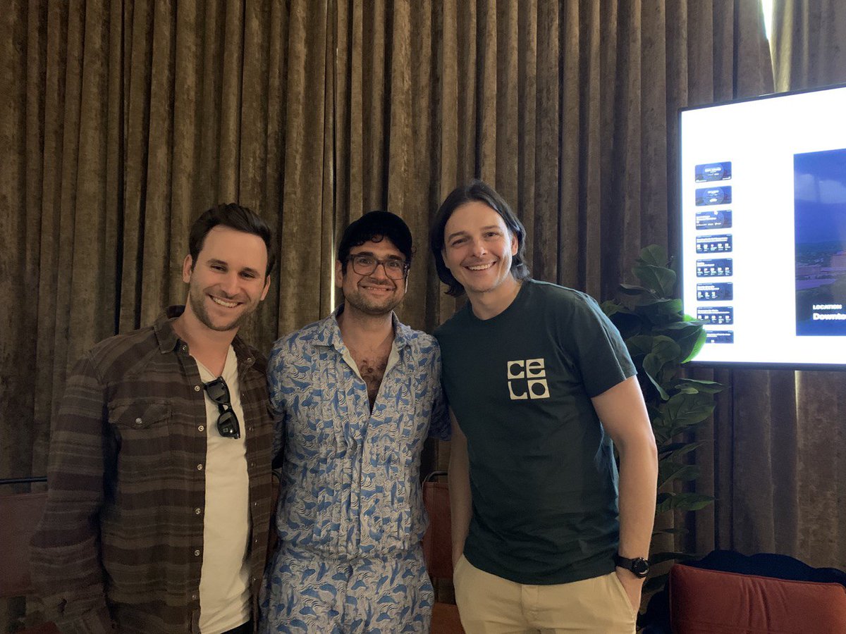📢 <a href="/consensus2024/">Consensus2024</a> was a blast!! 

#OFP reps <a href="/tubetree/">Luke</a> and <a href="/glasshalfcrypto/">JEREMY</a> hauled around Austin making connections, catching up with friends, eating many tacos, &amp; feeling #bullish about the future of #ReFi in the #crypto sphere 

Thank you to all those who made it great,