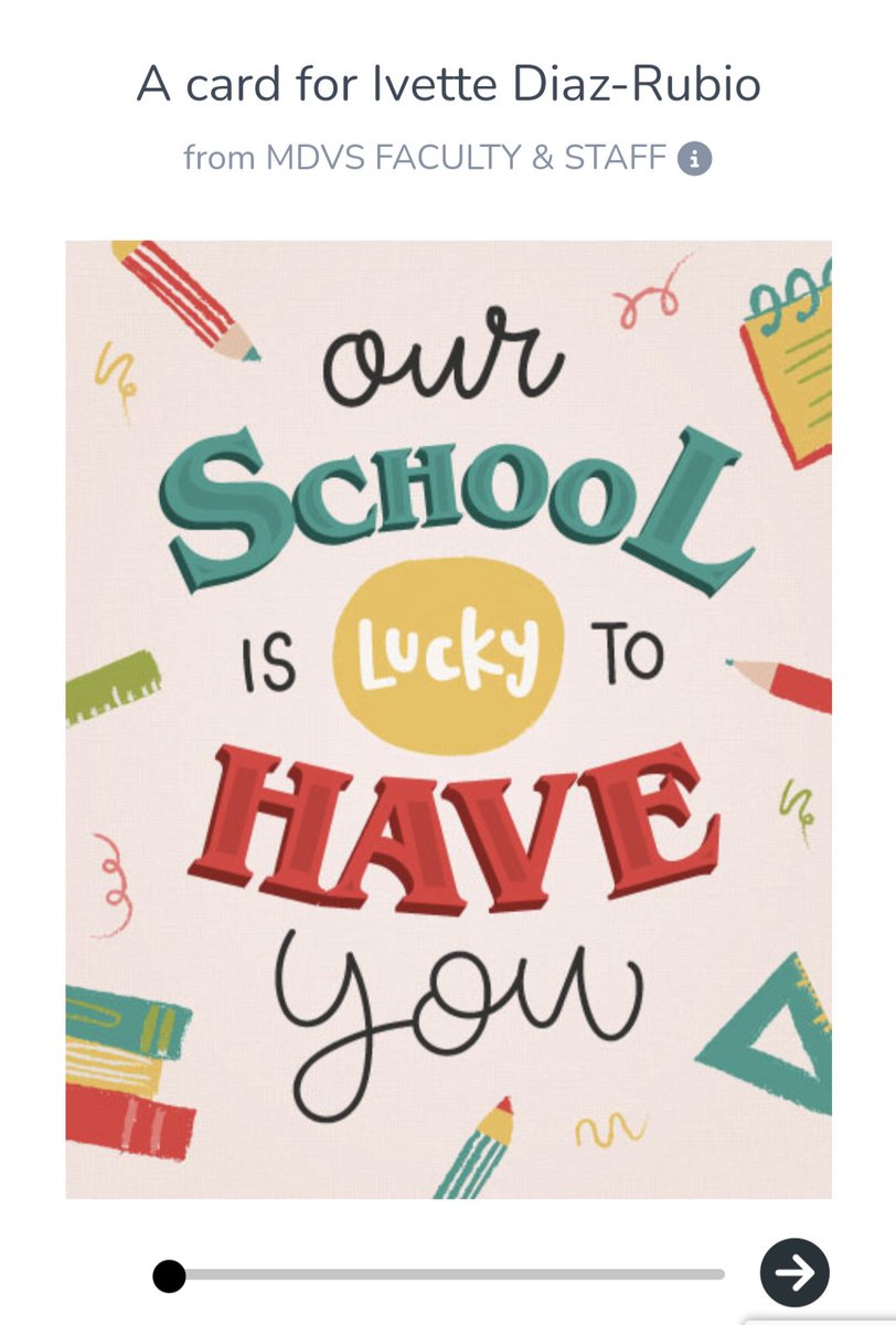 IDiazRubio's tweet photo. So grateful &amp; blessed for my @MDVirtualSchool staff today. They surprised me for #PrincipalsDay with a virtual get together, cards, gifts &amp; food. 🤩🥰 #virtuallyconnected @MDCPSNorth @MDCPS https://t.co/RBP1u8A45A