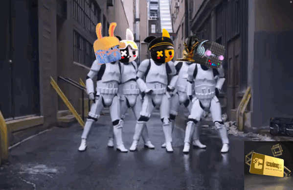 #BunnyBuddies #CubeX Getting ready to shake the space.. Get in before our trip to the Moon.