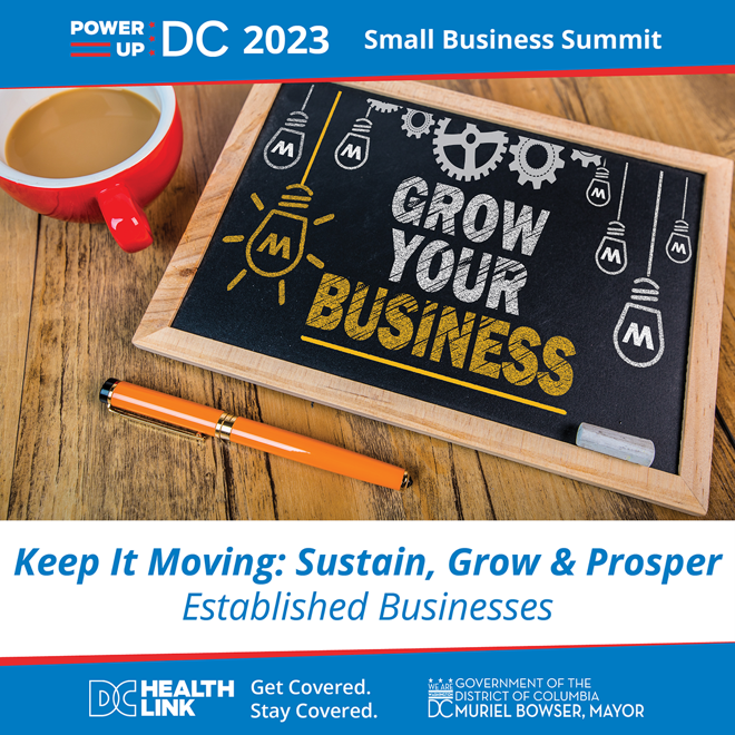 DCHealthLink's tweet photo. Join us for the 9th Annual #POWERUPDC at 8am TOMORROW for resources to empower DC small businesses to thrive in a new reality. Business Conference Center MLK, Jr. Memorial Library, 901 G St. NW. Space is limited &amp; you don’t want to miss it. Register now: https://t.co/ZseXGoq5qO https://t.co/jUmZv9NwUV