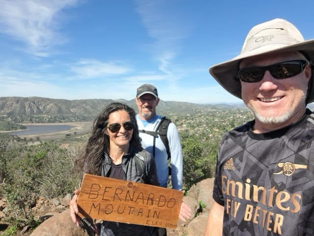 sdrvc's tweet image. Coast to Crest Challengers Brent McDonald, Maria LaZelle and Glen Scally.
 
#C2CChallenge #SDRVC #SDRP #SanDieguitoRiverPark #SanDiego #SanDiegoCounty #SoCal #California #NorthCountySanDiego #NorthCounty #LakeHodges #BernardoMountain #DelDiosGorge #SanDieguitoLagoon