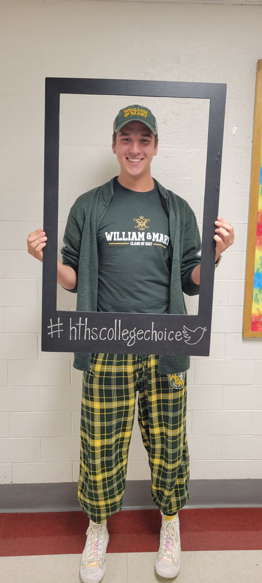 Congratulations Nathan! #hthscollegechoice