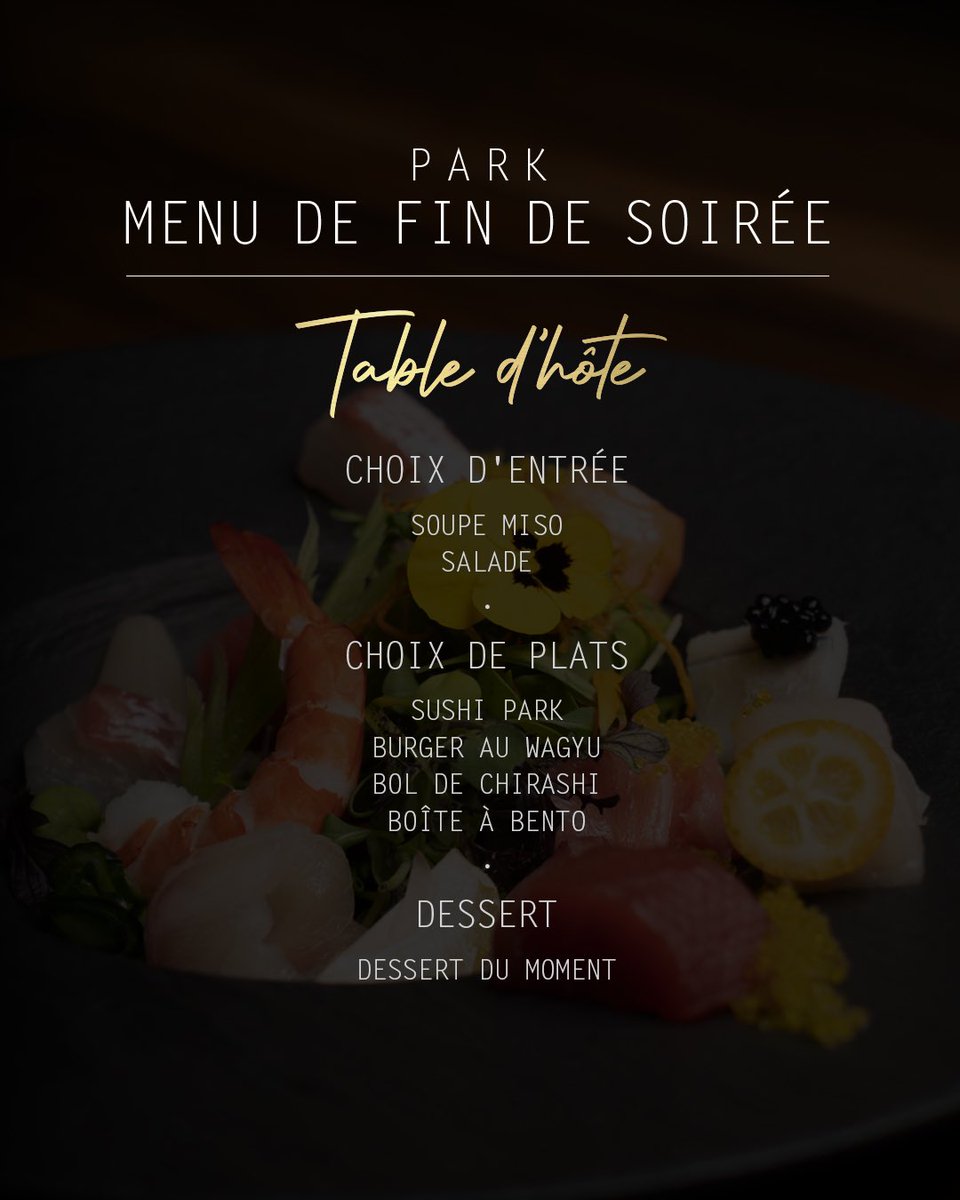 Park Restaurant tweet media