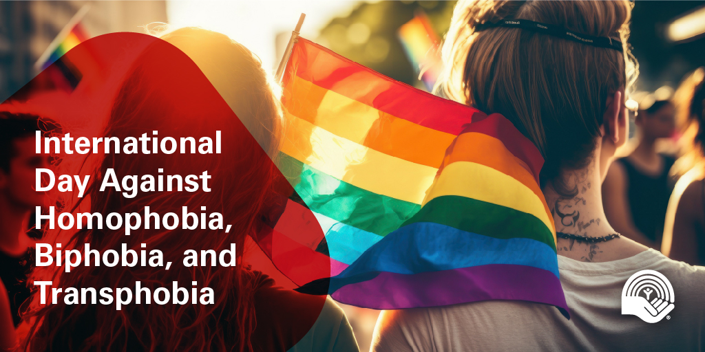On this International Day Against Homophobia, Biphobia, and Transphobia we shine a light on LGBTQ2S+ rights and reaffirm our commitment to working with LGBTQ2S+ communities to ensure their safety and well-being. #EndHomophobia
