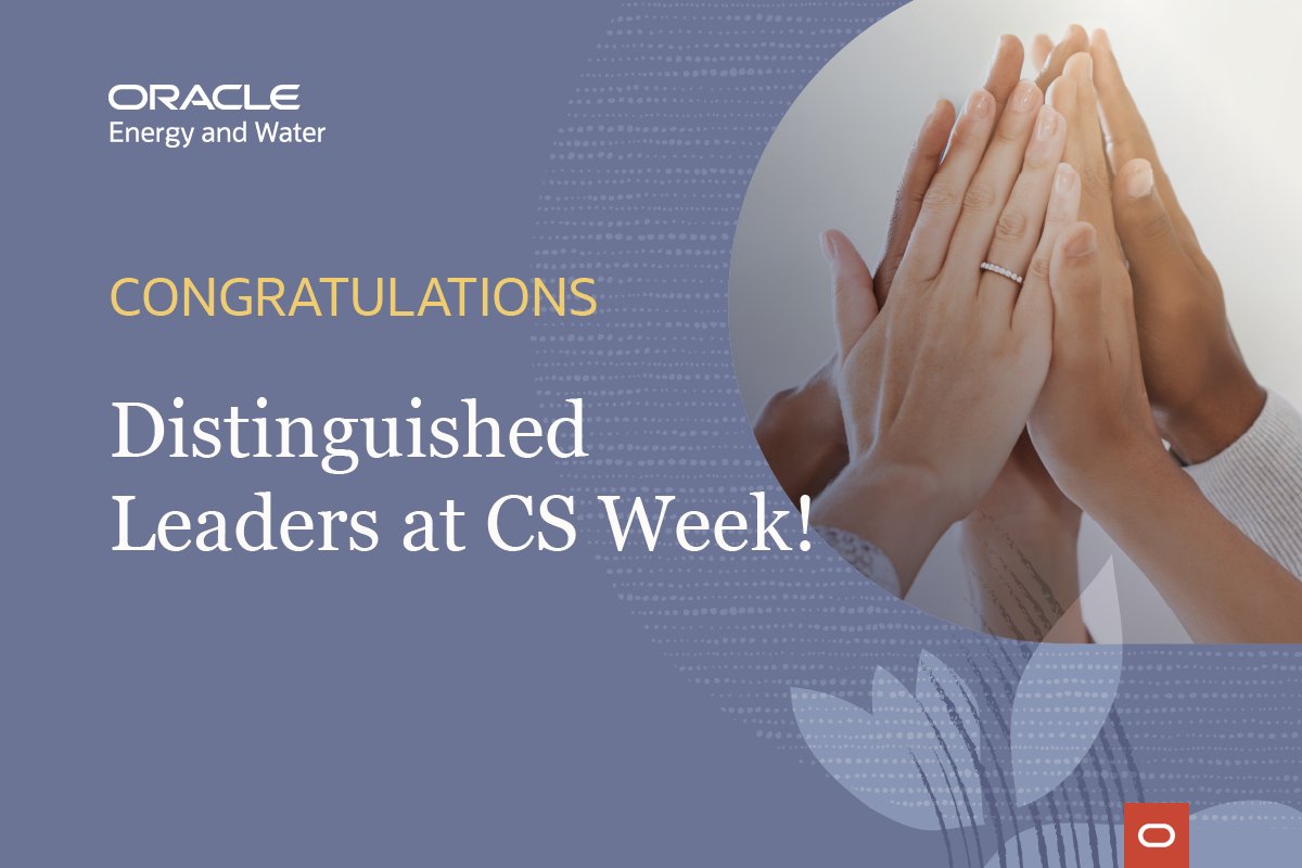 Here’s to Jeff Ford at <a href="/citizensenergy/">Citizens Energy Group</a> and Erik Krause at <a href="/SMUDUpdates/">SMUD</a> for their accomplishments and recognition at #CSWeek2023. We love working with #utility leaders who put their #customer needs first.

Learn more about the Expanding Excellence Awards: social.ora.cl/6010OVdeq