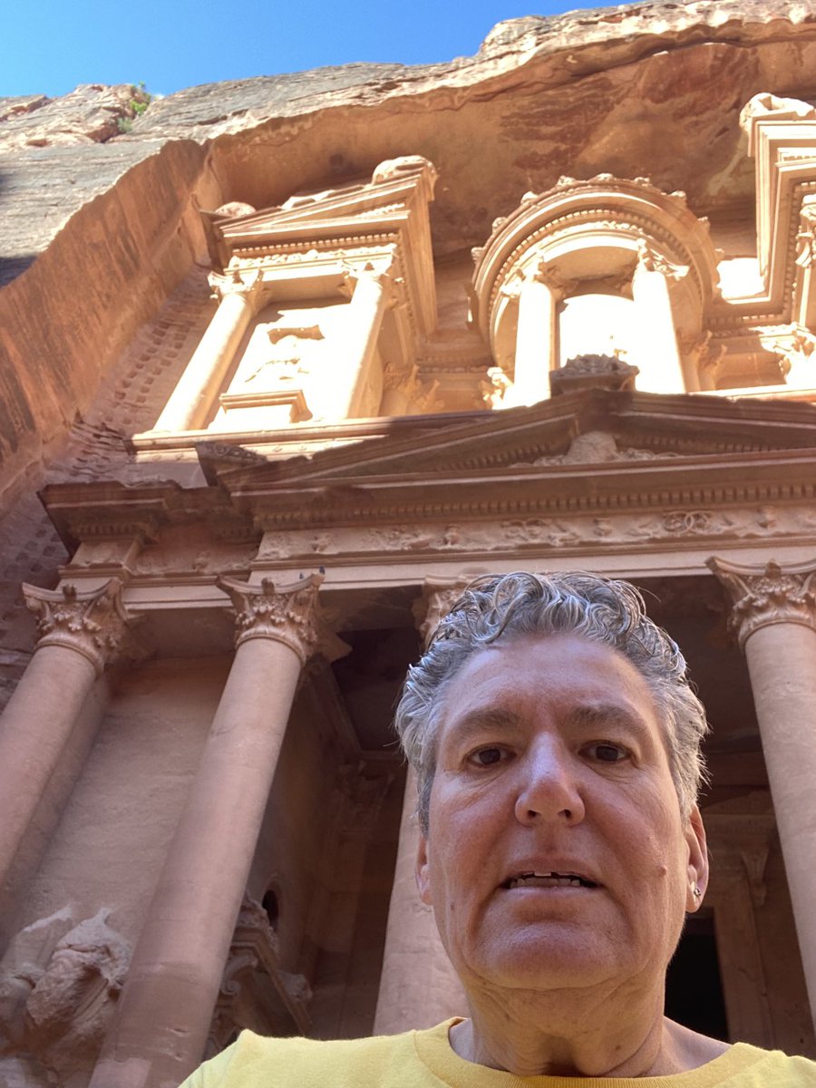 Visiting one of the seven modern wonders of the world Petra absolutely breathtaking