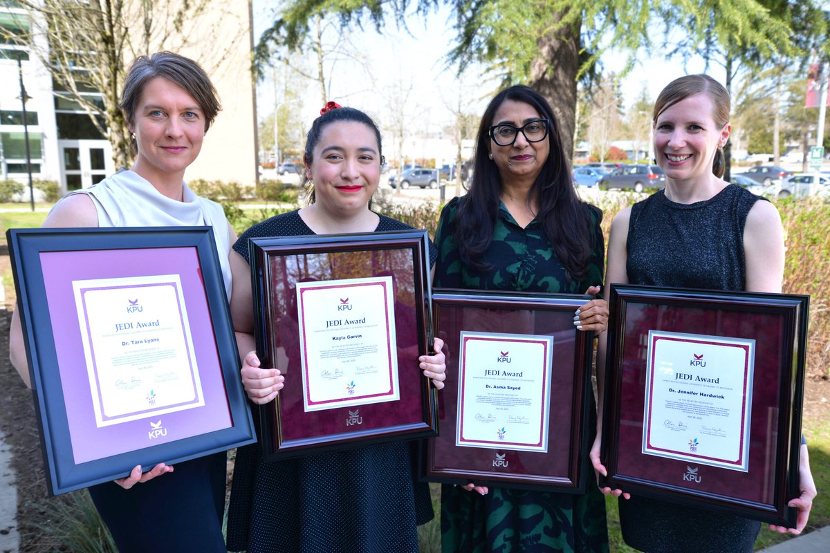 KPUmedia's tweet photo. For their commitment to building an inclusive university community, @KwantlenU is recognizing four social justice leaders. 'Building a culture of equity, diversity and inclusion at KPU makes us stronger,' says KPU President Dr. Alan Davis. 

Read more: https://t.co/uRKjehQhDv https://t.co/uQyY9svqSK