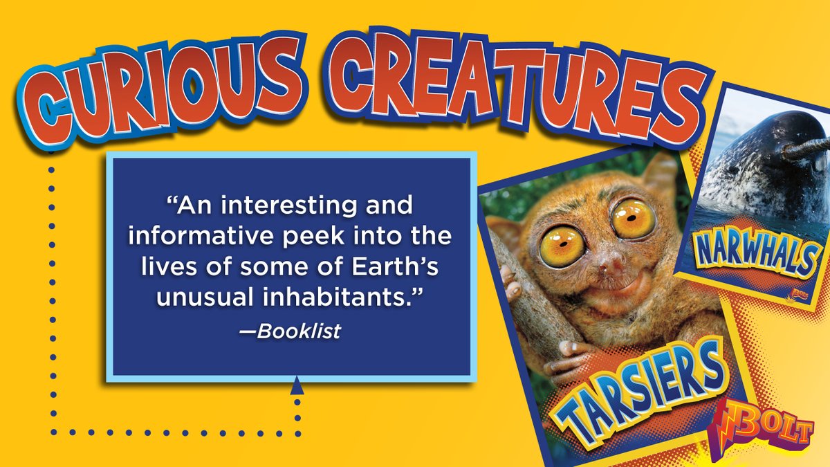 RabBooks's tweet photo. This new series is bursting with infographics, vibrant photography, and carefully leveled text to engage your struggling and reluctant readers. 
@ALA_Booklist 

Curious Creatures https://t.co/MdDMR3X0xf

#newbooks #kidsnonfiction #reluctantreaders #bookreview #BlackRabbitBooks https://t.co/al75lT1cWe