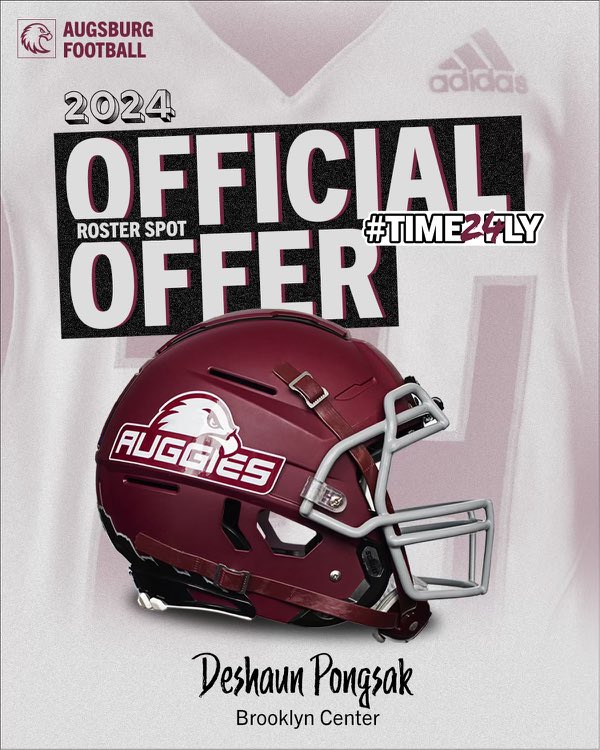After a Great Conversation with <a href="/DerrinLamker/">Derrin Lamker</a> . I am Beyond BLESSED to recieve a Roster Spot to <a href="/Augsburg_FB/">Augsburg Football</a>! 🙏 <a href="/PrepRedzoneMN/">Prep Redzone Minnesota</a> <a href="/OJW_Scouting/">Oliver James West</a> <a href="/centaur_fb/">Brooklyn Center Football</a>