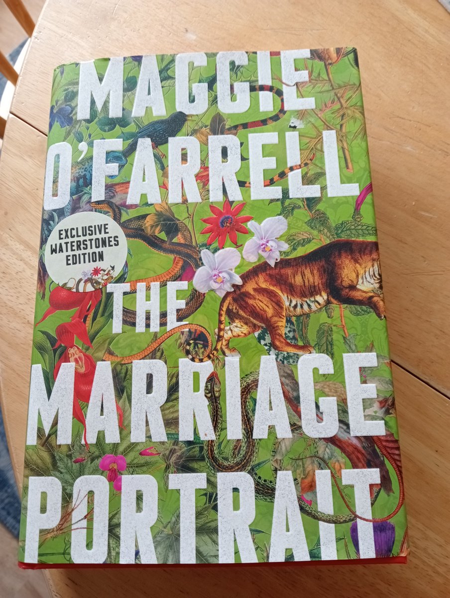 Feels like ages since I've found a book that really gripped me. I was beginning to worry I'd lost the ability to focus. But this book has me back where I want to be ❤️ #TheMarriagePortrait