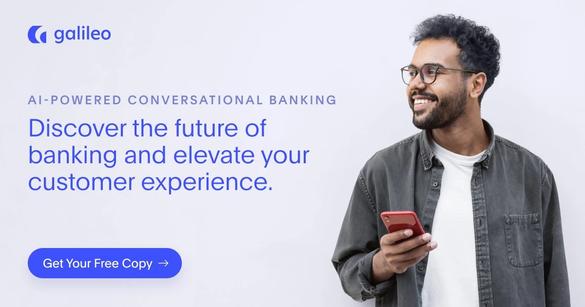 As FIs embrace digital capabilities, how can they support customer conversations better? Learn how you can put this into action in our AI-Powered Conversational Banking eBook: bit.ly/3LepjuP 

#AI #digitalbanking #conversationalAI #virtualassistant #technology