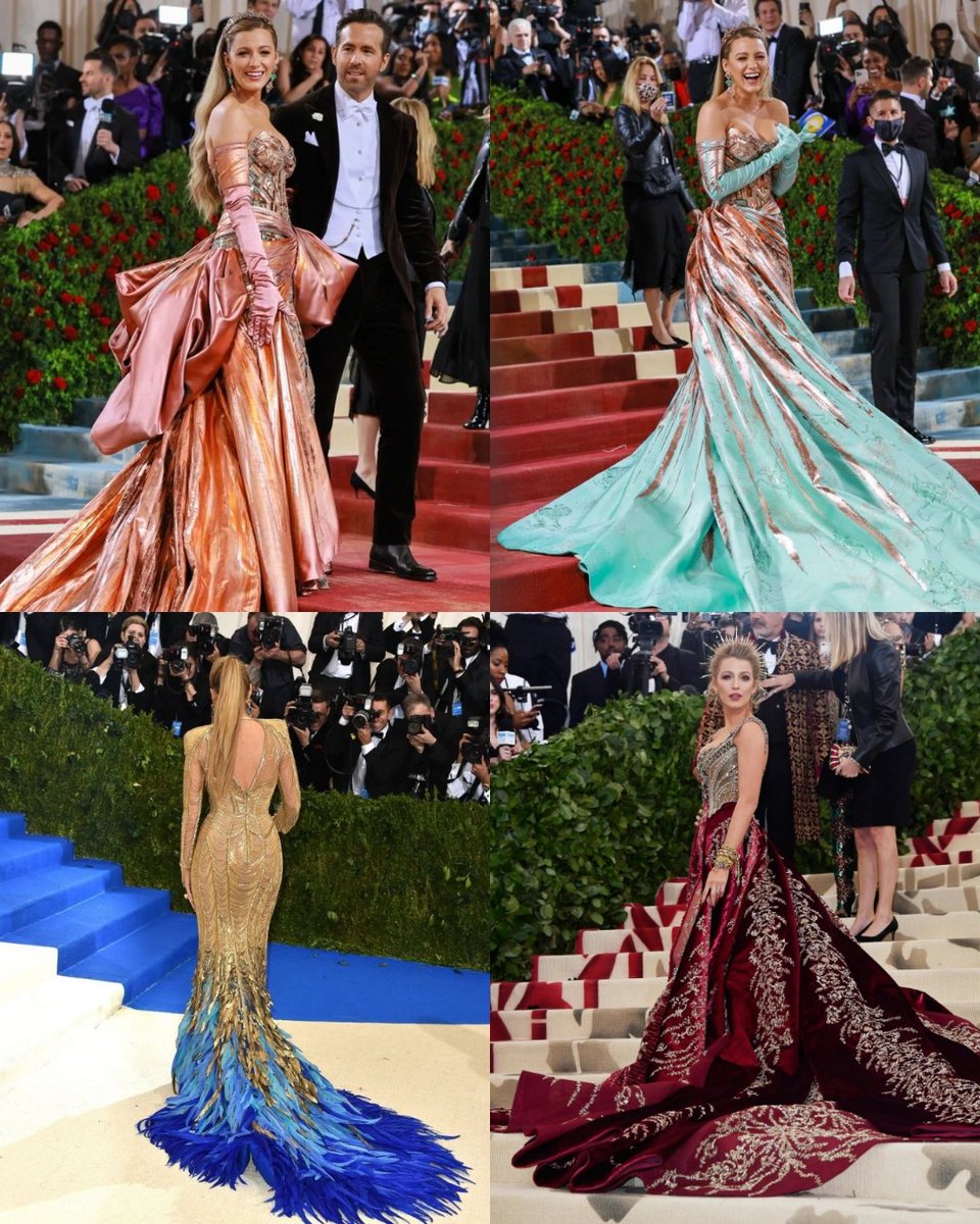 hoje é met gala e digo com tranquilidade que ninguém nunca irá superar a blake lively