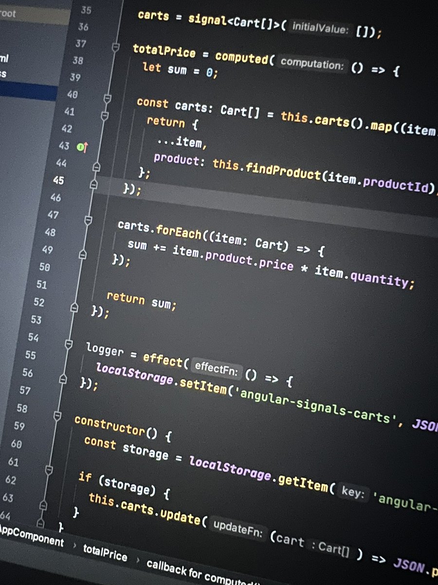 sumy92's tweet image. What is the best thing you can do in a rainy vacation day?
Playing with Angular signals 👩🏻💻
#angular #angularsignals