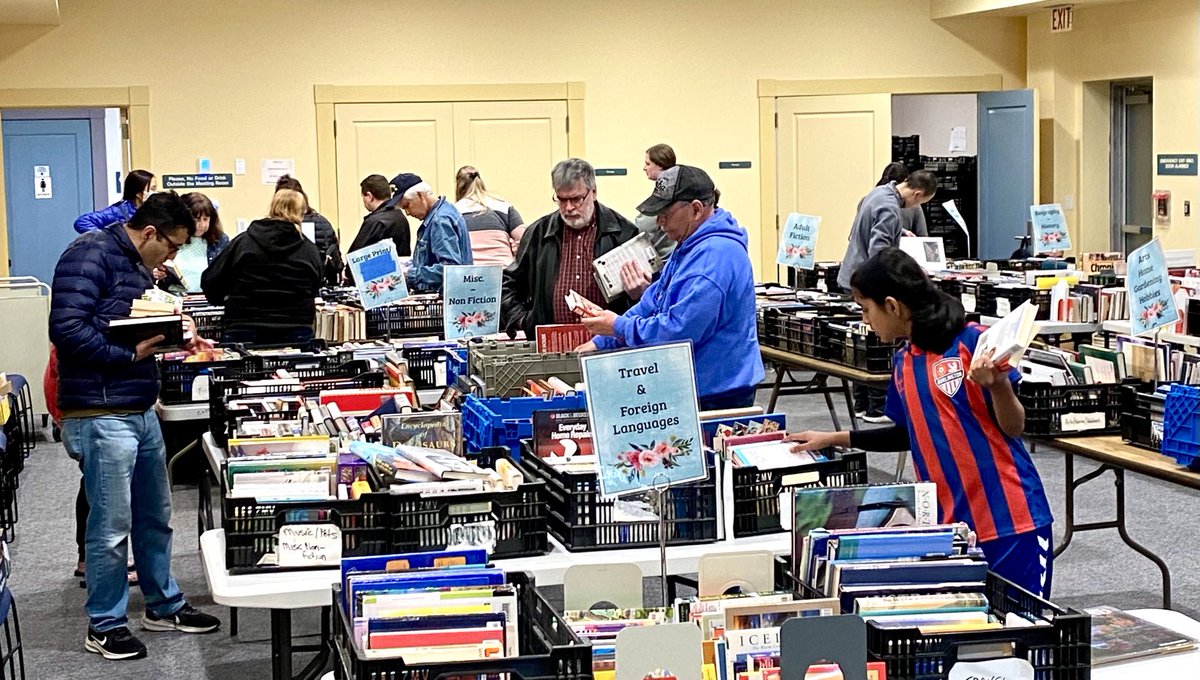‘THE FRIENDS’ COULD NOT DO THE SPRING LIBRARY BOOK SALE WITHOUT YOU! YOU MADE IT HAPPEN, WE THANK YOU!…all patrons, volunteers and members 🎉😍👏 #friendsoflibrary #burlingtonma #libraries #publiclibraries #friendsoflibraries #booksale #librarybooksale
