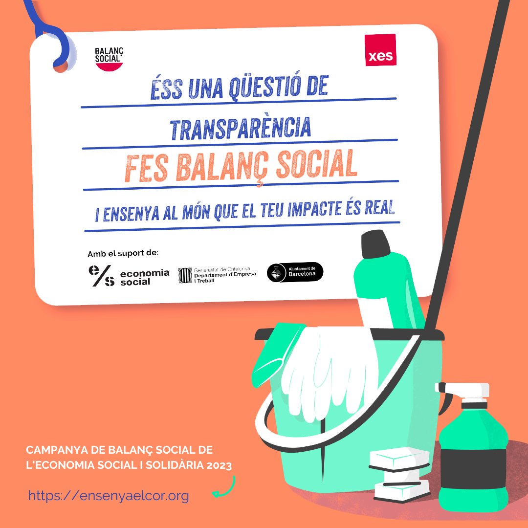 JudQuintana's tweet photo. Fem Balanç Social perquè #ESSunaqüestiódetransparència 

Però, a més, és un acte d'identitat i de visibilitat que ens permet transmetre el que som.

Parteix d'un moviment econòmic social, sostenible i solidari. 

https://t.co/81PGIGwyfz https://t.co/6q0iAYVs3L