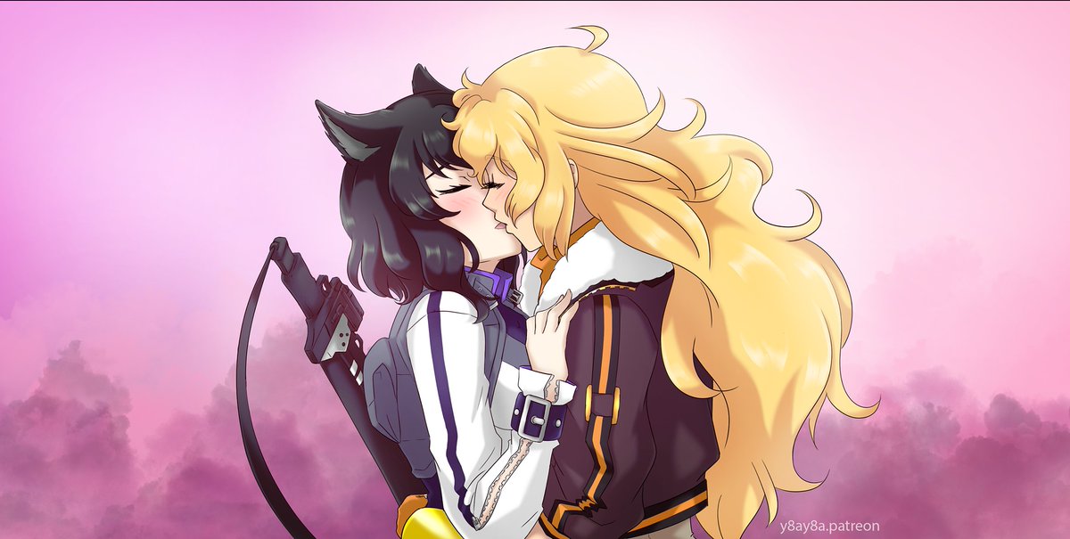 y8ay8a's tweet photo. The universe shifted, so she knew. (◔◡◔)

#RWBY #RWBYV9 #bumbleby #NoraValkyrie #BlakeBelladonna #YangXiaoLong https://t.co/oHZvzBsyo2