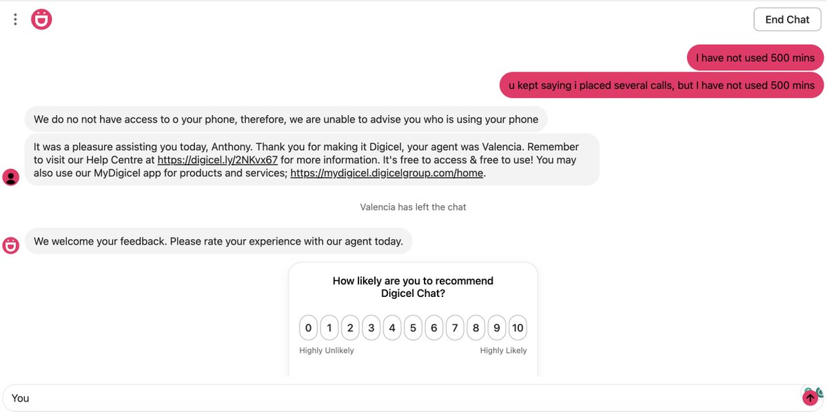 This <a href="/DIGICELJamaica/">Digicel Jamaica</a> agent was very disrespectful