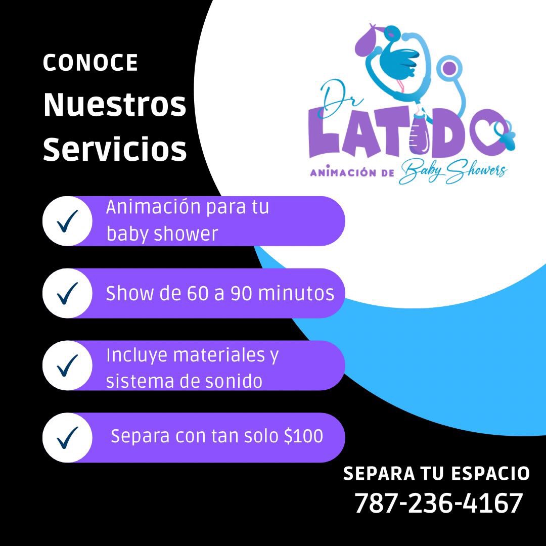 ¿Buscando animación para tu Baby Shower? Pues no busques más, el <a href="/doctorlatido/">Doctor Latido</a> es tu mejor opción #1Mayo #doctorlatido #DiaDelTrabajador #babyshower
