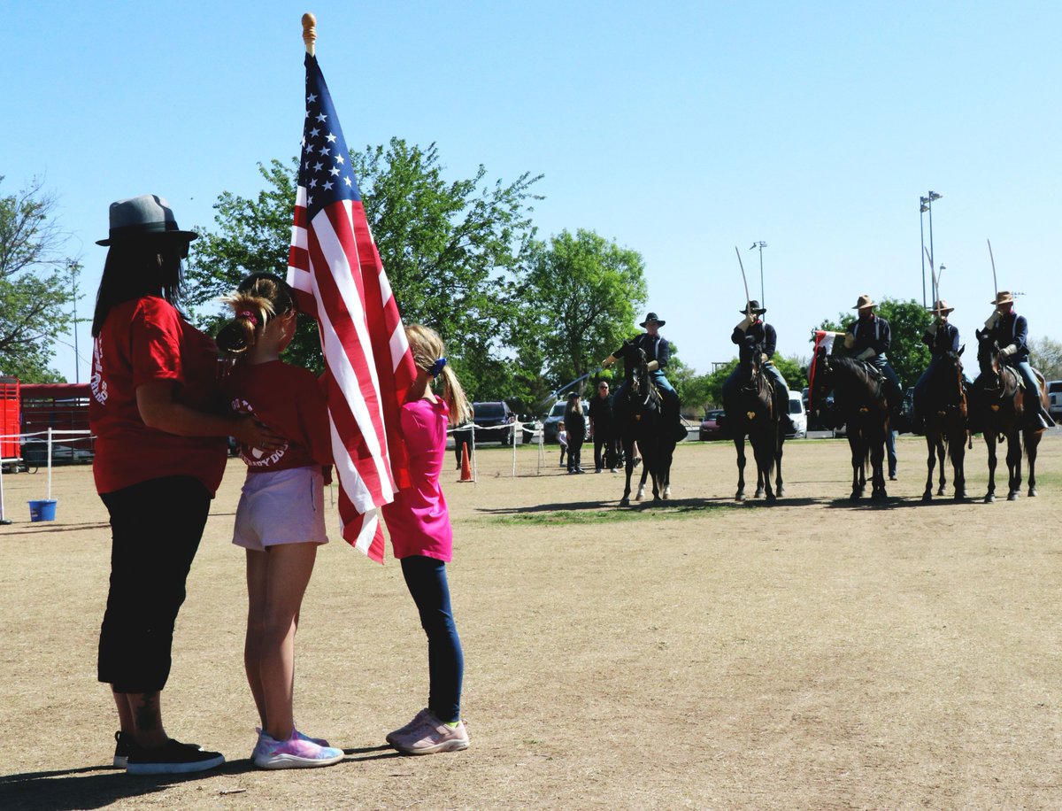 RWBAHC1's tweet image. B Troop, 4th U.S. Cavalry (Memorial) took part in the Celebrating Animals event, April 29, at Veterans Park. 
The event featured Cochise County animal welfare organizations celebrating animals. al welfare organizations celebrating animals. 
@Fort_Huachuca @SierraVistaAZ