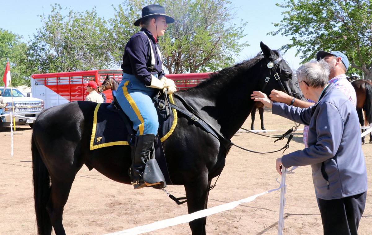 RWBAHC1's tweet image. B Troop, 4th U.S. Cavalry (Memorial) took part in the Celebrating Animals event, April 29, at Veterans Park. 
The event featured Cochise County animal welfare organizations celebrating animals. al welfare organizations celebrating animals. 
@Fort_Huachuca @SierraVistaAZ
