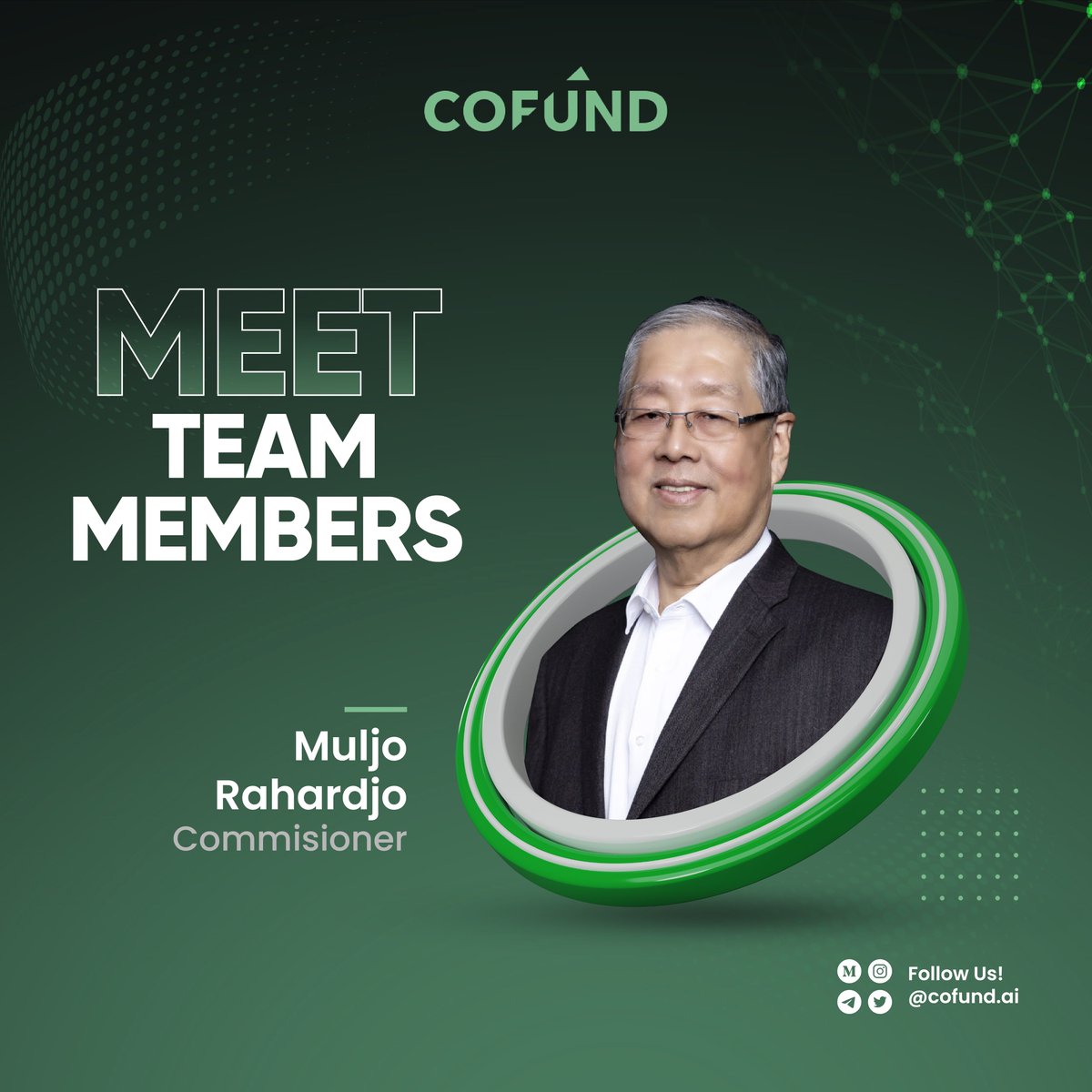 Cofund_ai's tweet photo. Meet shareholder Muljo Rahardjo! With 40+ years in real estate, IT, &amp; private equity, he's been key in developing Jakarta's iconic Shangri-la Hotel. His expertise is crucial to CoFund's success. #CoFund #RealEstateInvestment #Shareholder https://t.co/OkqmAQmxd9