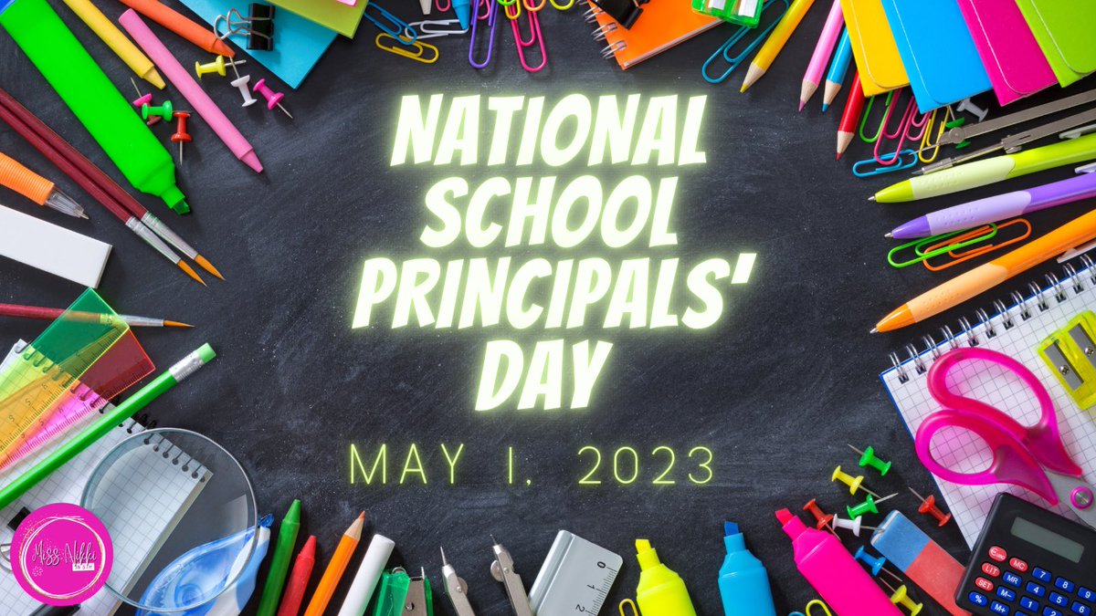 Happy National School Principals’ Day to all the incredible leaders out there! Today, we celebrate and honor the hard work and dedication of #school #principals who work tirelessly to create safe, nurturing, and inspiring environments for #students and staff alike. Thank you!