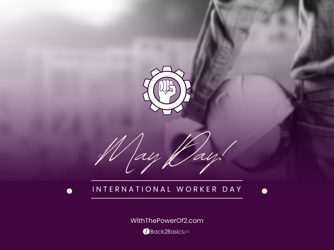 Back2BasicsMN's tweet photo. It also, ironically, starts off the first workday of National Small Business Week! So, let us be one of the first to say to all of those amazing laborers — Happy May Day! 🥳 https://t.co/13EqqV8BrP