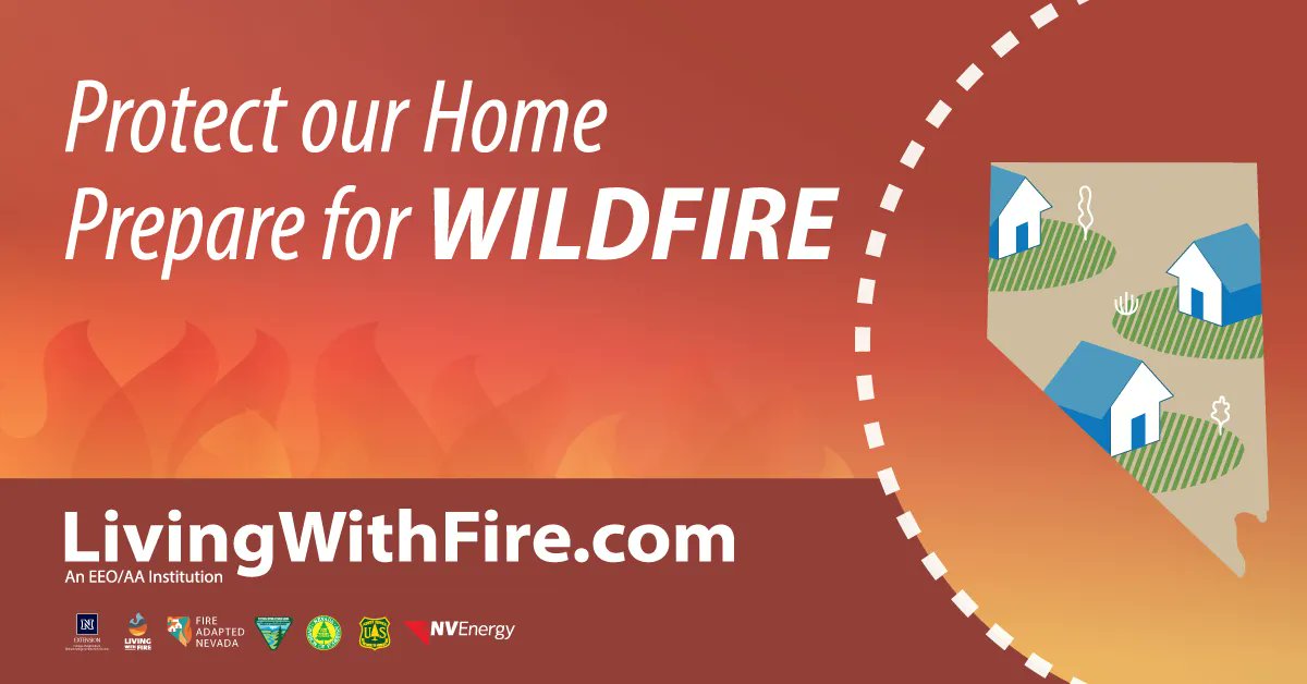 It's May! Which means it's official National Wildfire Awareness Month! Here in Nevada, we're kicking off our Nevada Wildfire Awareness Campaign. Learn more about the campaign, including resources for residents and agencies visit buff.ly/3B1zNt3