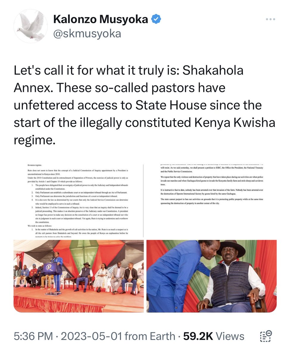 Dr. Miguna Miguna tweet media